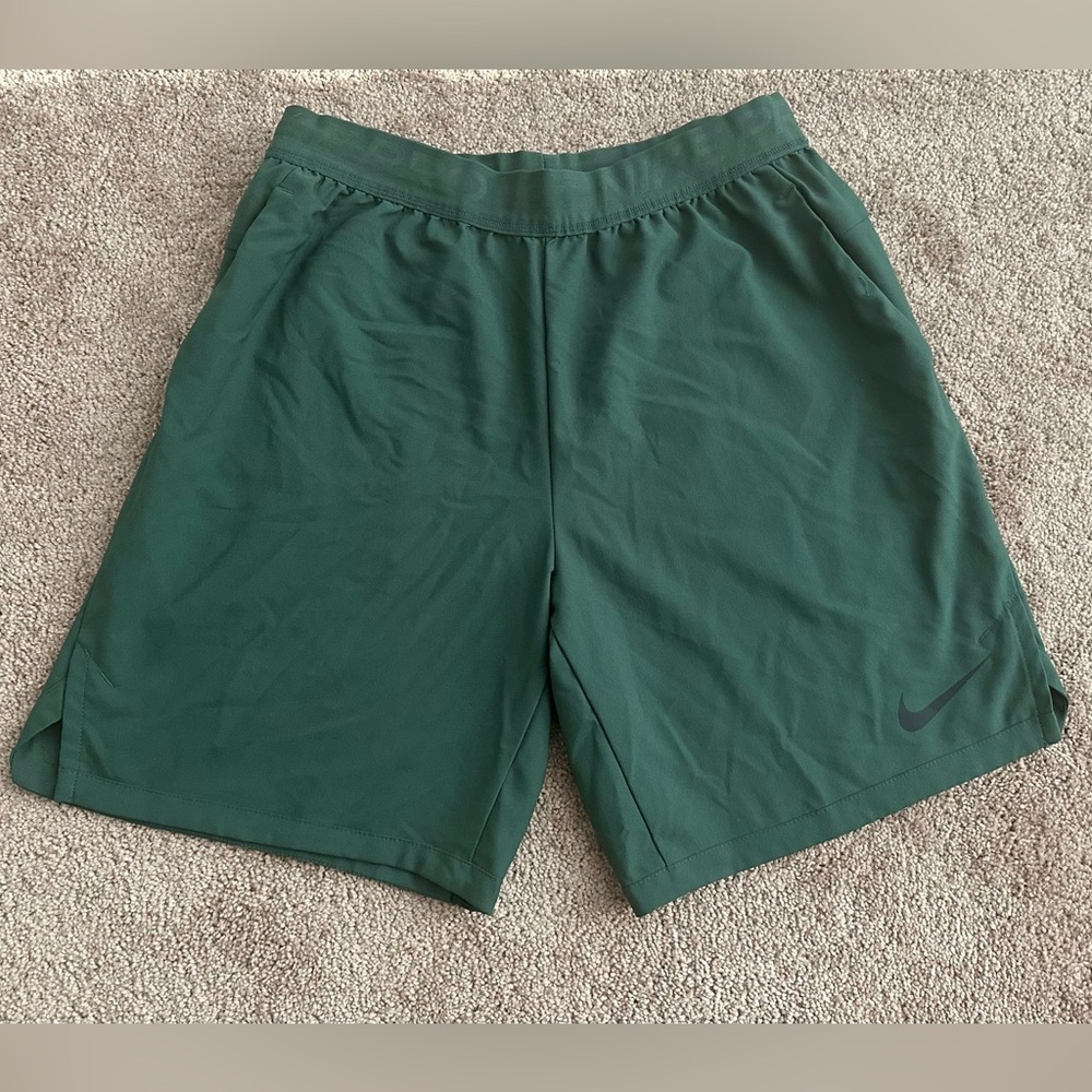 Nike Green Athletic Shorts